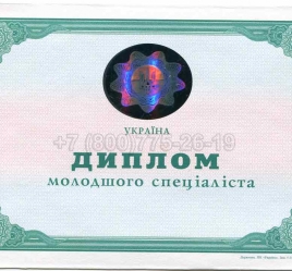 Диплом Техникума Украины 2004г в Новосибирске