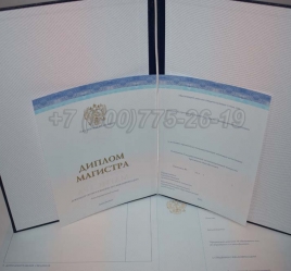 Диплом Магистра СпецБланк 2022г в Новосибирске