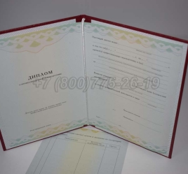 Диплом о Переподготовке 2024г ГОЗНАК в Новосибирске